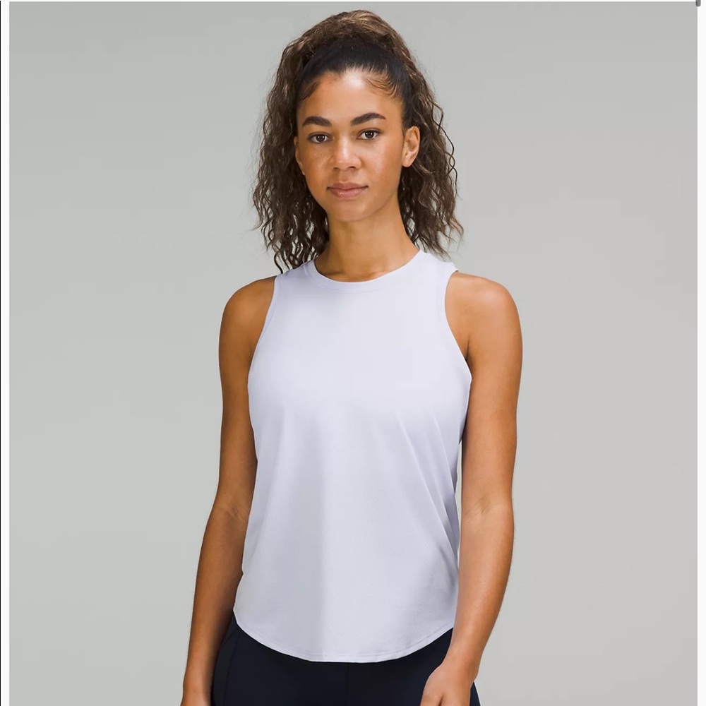 High-Neck Running and Training Tank Top
